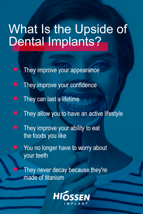 dental implants have many upsides